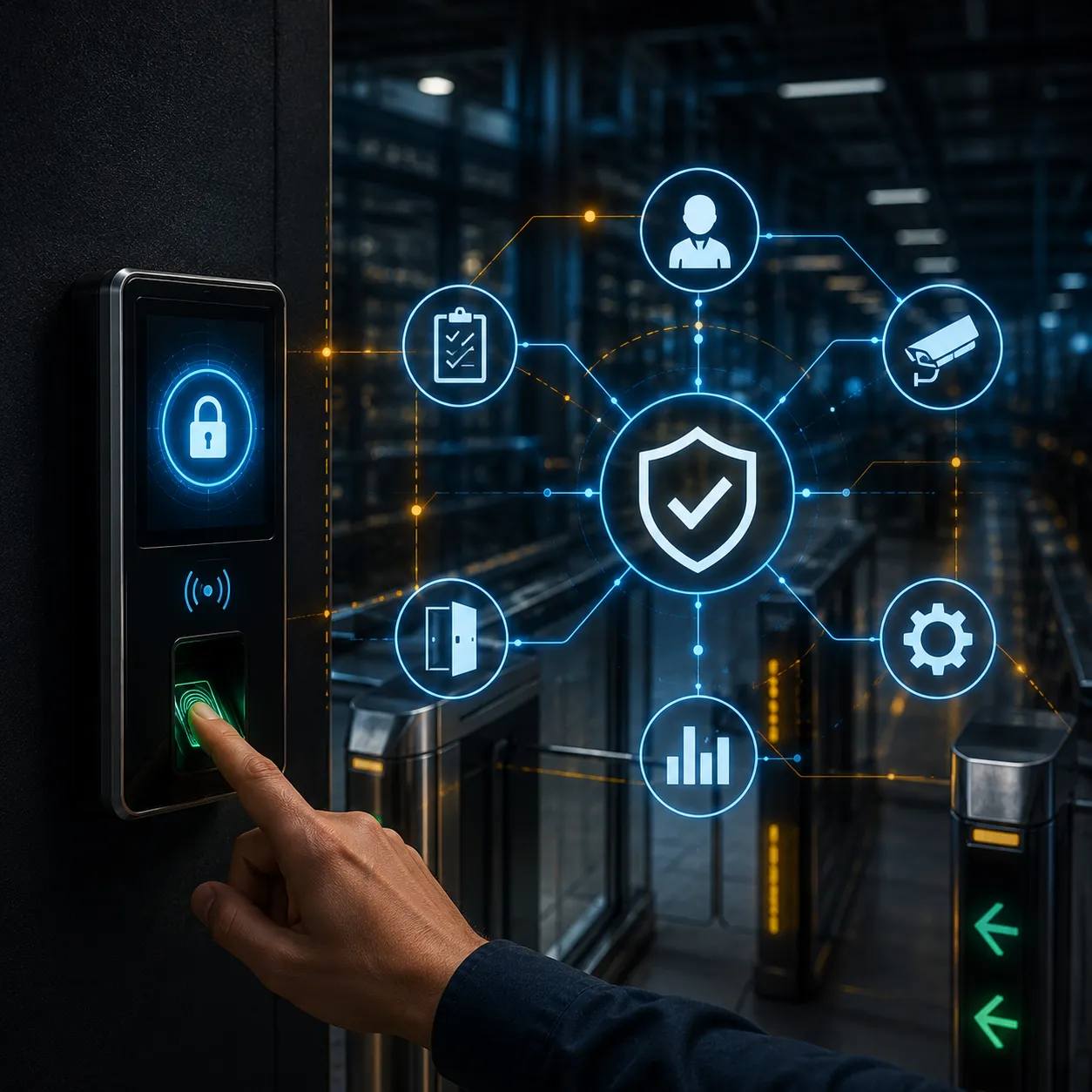 Control de acceso de personal Querétaro