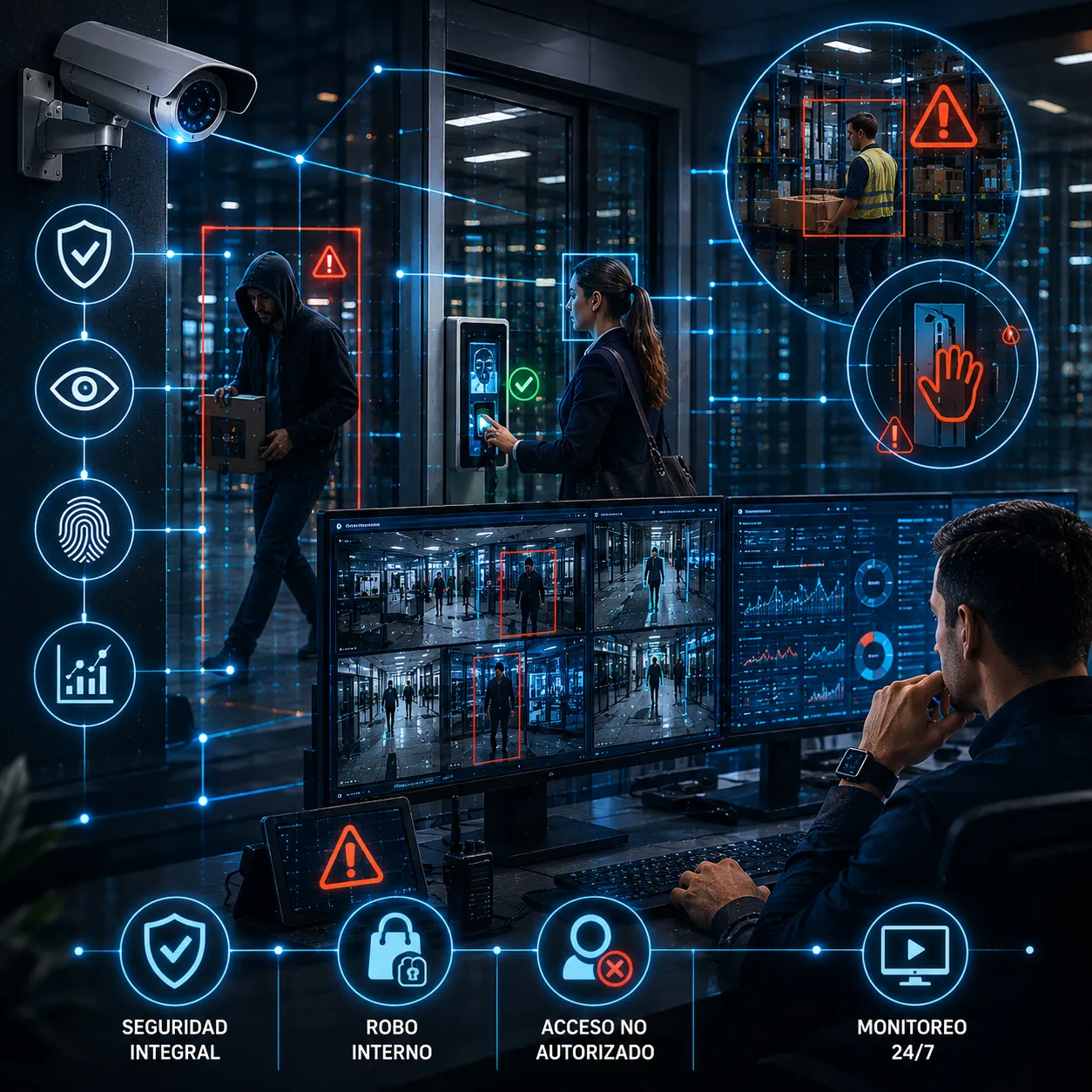 Seguridad empresarial y control de acceso