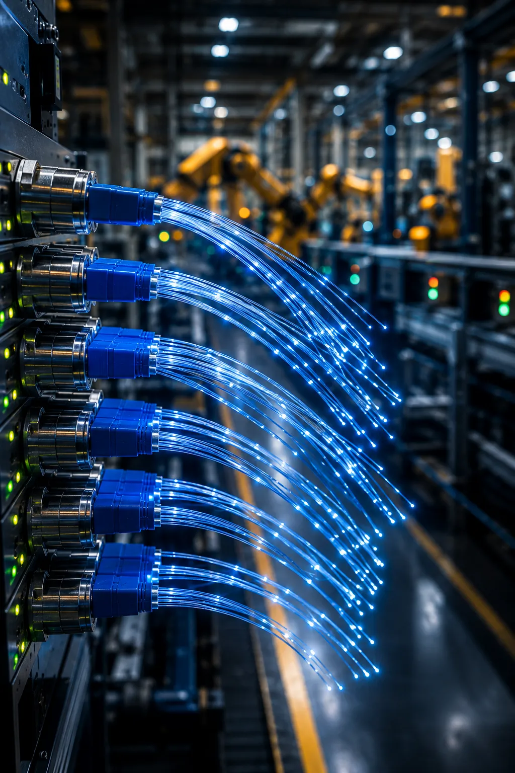 Fibra óptica industrial