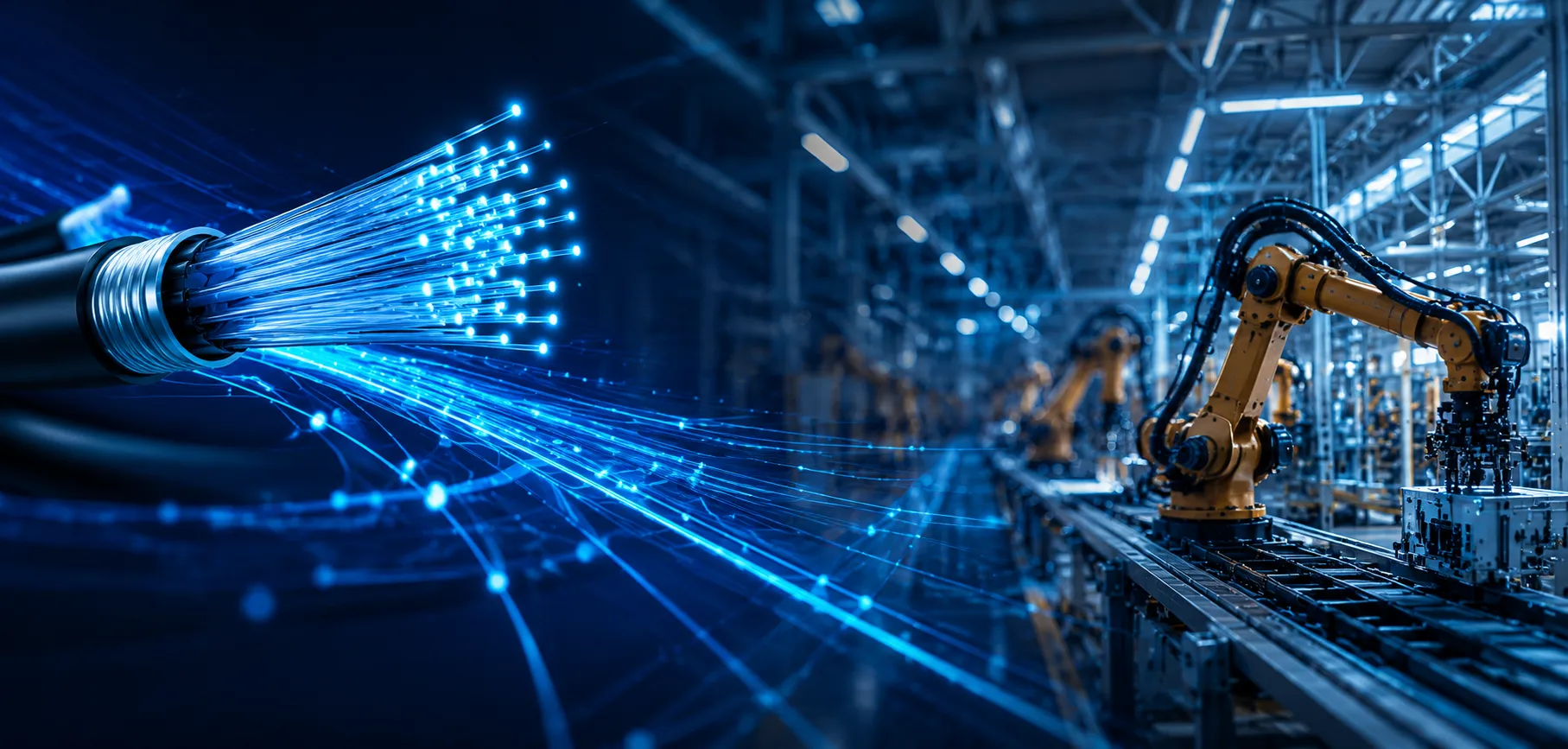 Fibra óptica industrial en San Juan del Río
